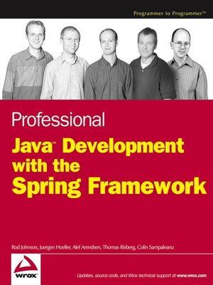 cover image of Professional Java Development with the Spring Framework